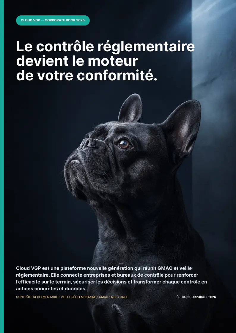 Miniature de la page 1 du Corporate Book Cloud VGP 2026 — Le contrôle réglementaire devient le moteur de votre conformité