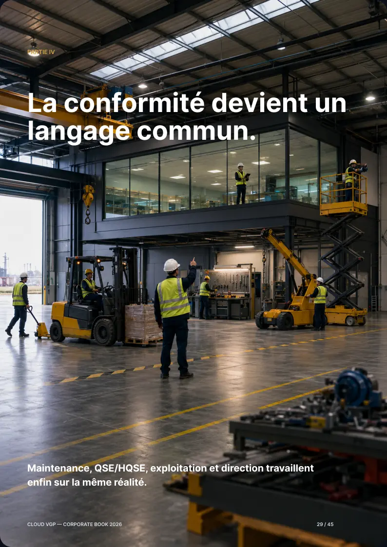 Miniature de la page 29 du Corporate Book Cloud VGP 2026 — La conformité devient un langage commun