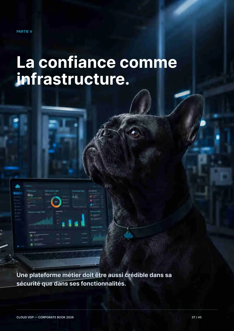 Miniature de la page 37 du Corporate Book Cloud VGP 2026 — La confiance comme infrastructure